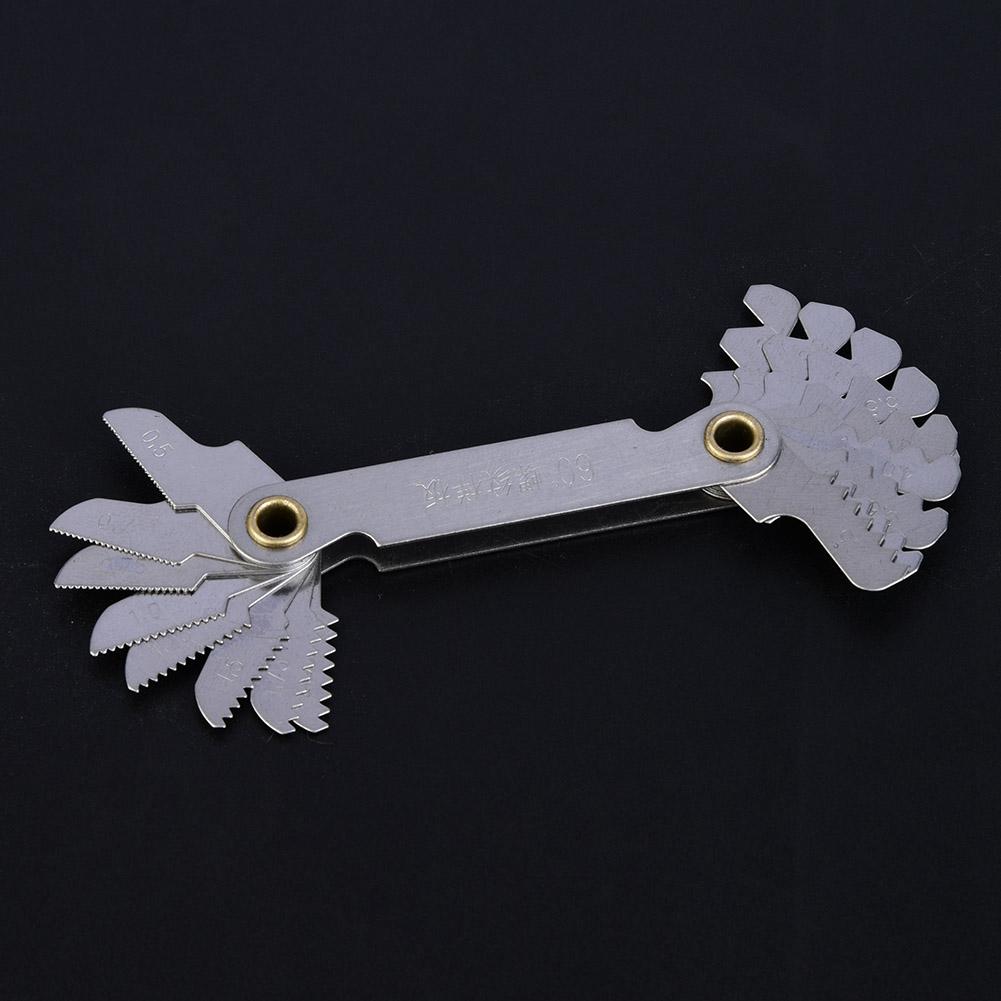 Metric60 Degrees  Stainless Steel Screw Measuring Thread Pitch Gauge