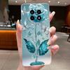 For Realme 13 Plus Phone Case Realme 13 Pro Plus Pro+ Protective Cases For Realme 13+ Flower Butterfly Soft Silicone TPU Cover