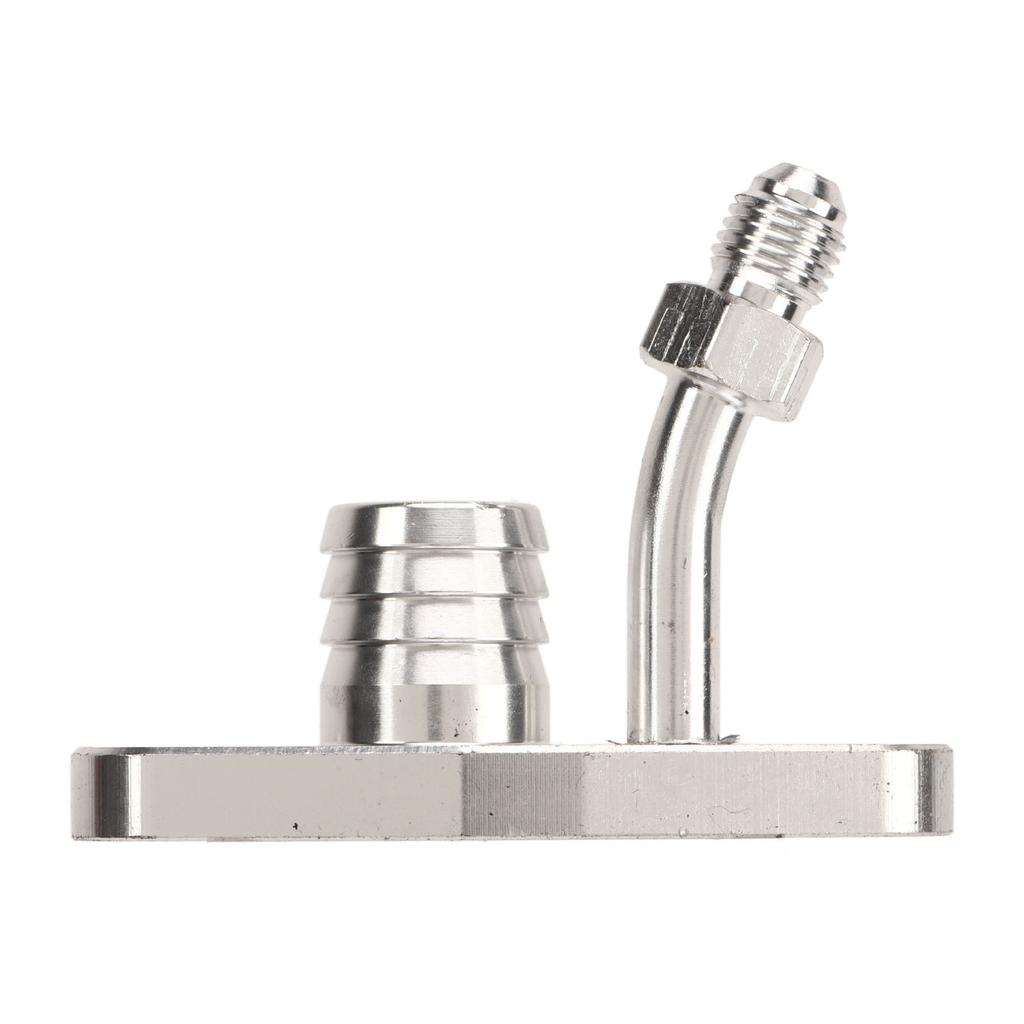 4AN Oil Feed Fitting 10AN Return Drain Flange Kit Turbo Oil Return Feed Drain Fitting Gasket Set for CT9 CT12 CT20 CT26