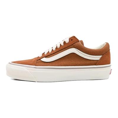 Chaussures de Skateboard Basses Unisexes Baskets Marron VN000CY2N1Z