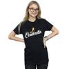 Disney Womens/Ladies Cinderella Shoe Logo Cotton Boyfriend T-Shirt