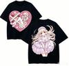 Chobits Anime Lover T-shirt Harajuku Cotton New Model High Street Retro Fashion Unisex Oversized High Quality Hot Product Soft