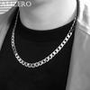 925 Sterling Silver Necklace For Men's Women 16/18/20/22/24/26/28/30 Inches Classic 6MM Chain Jewelry Wedding Christmas Gifts