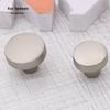 Nordic Matte Nickel Brushed Cabinet Handles for Kitchen, Wardrobe, and Drawers