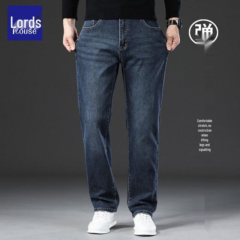 ROTS Men's Loose Fit Straight-Leg Jeans