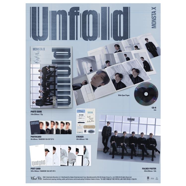 MONSTA X [UNFOLD] US ALBUM (STANDARD ver.)
