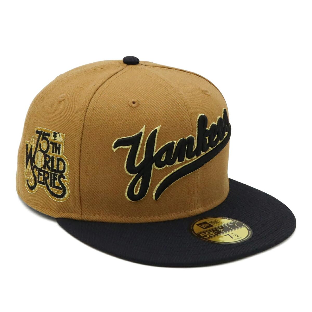 

Кепка New Era 59FIFTY MLB New York Yankees NY Бежевая Боковая нашивка Under Эксклюзивно для и Gokyu Fifty Боковая Плоская Стильная Уличная одежда Защита от солнца (14350708,