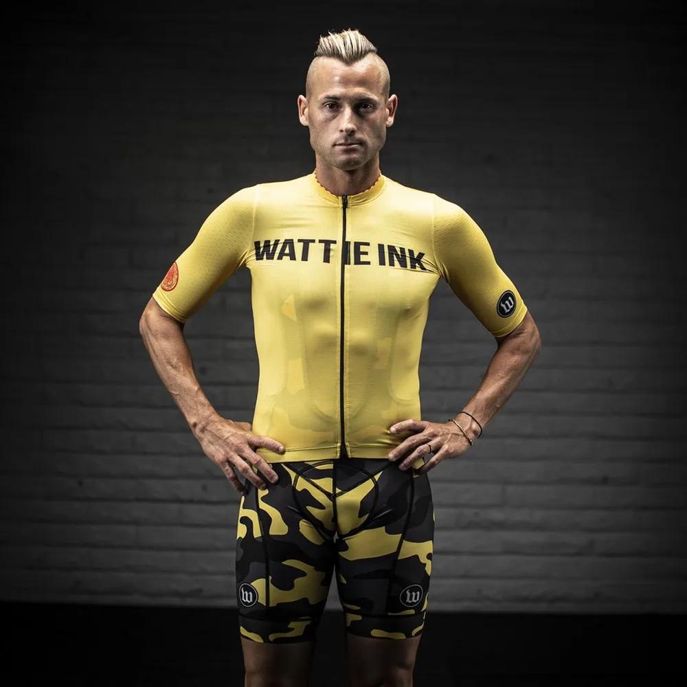 Wattie Ink Cycling Jersey Set MTB Uniform Bike Clothing Summer Breathable Cycling Clothes Bicycle Shirt Ropa Ciclismo Bib Pants