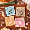 ZABC Pet-Themed Healing Sticker Book: 20 Sheets of Cute Die-Cut Base Decoration Stickers