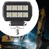 Square Offroad Lighting Led Amber Driving Offroad Lights High Amber Multi-Functional Dustproof Automotive Truck Road Atv Trailer