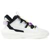Anta Bastard 3 Abrasion Resistant Slip Resistant Low Top Skateboard Shoes Women's White Black Blue 122138081-4