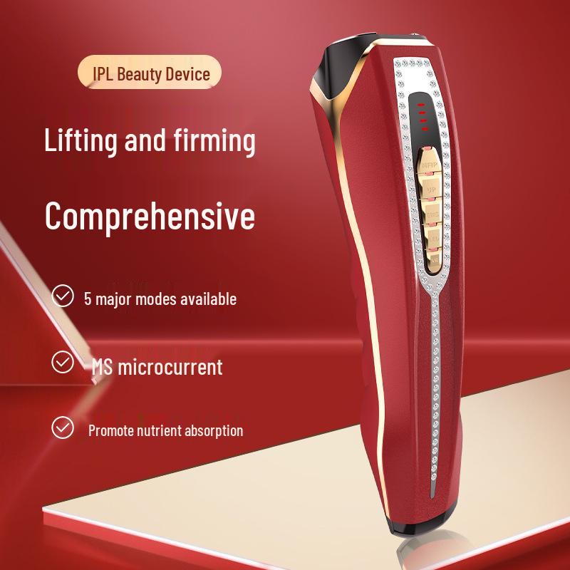 Microcurrent Essence Facial Lifting & Firming Beauty Device with Radio Frequency Skin Rejuvenation