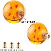 DEWHEL Durable Acrylic 4 Star Dragon Manual Shift Knob M12X1.25 M10X1.5 M10X1.25 M8X1.25