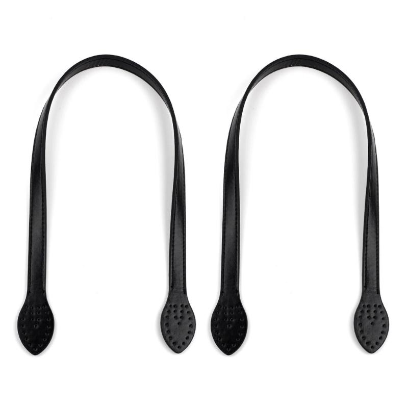 2Pcs DIY Lady Purse Handcraft Bags Strap Armpit Bag Replacement Shoulder Strap Handbag Tote Bag Handle Strap Belt 60cm