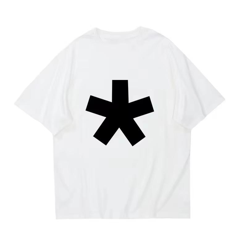 Harajuku Graphic Print Y2K Cotton T-shirt Punk Streetwear Top Punk Casual Short Sleeve Tshirt Grunge Goth Loose Retro