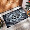 Tappeto in Flanella Stampato Manchester United Antiscivolo Morbido Poliestere Tappeto per Pavimento Tappetino Decorativo per Interni per Camera da Letto Soggiorno Divano