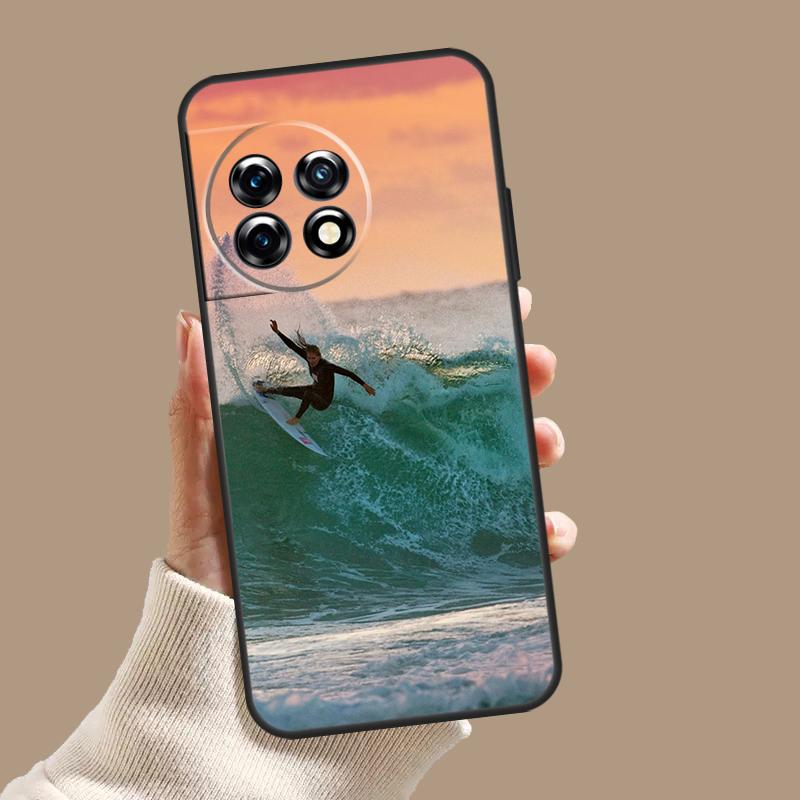 Surfing Wave Case For OnePlus Nord 5 CE 4 3 Lite N20 N30 OnePlus 15 13 12 11 8 9 10 Pro 12R 13T 13R Cover