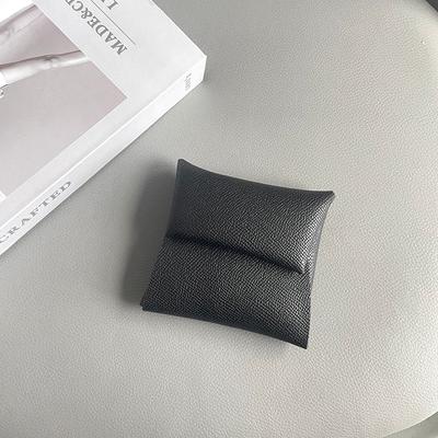 New Textured Cowhide Coin Purse Branded Design Genuine Leather Short Women Wallet Fashion Folding Snapped Card Holder Mini Purse