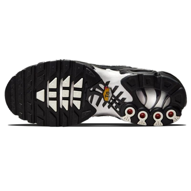 Nike Air Max Plus Black Suede Silver Women's Sneakers Casual Shoes DQ0850-001