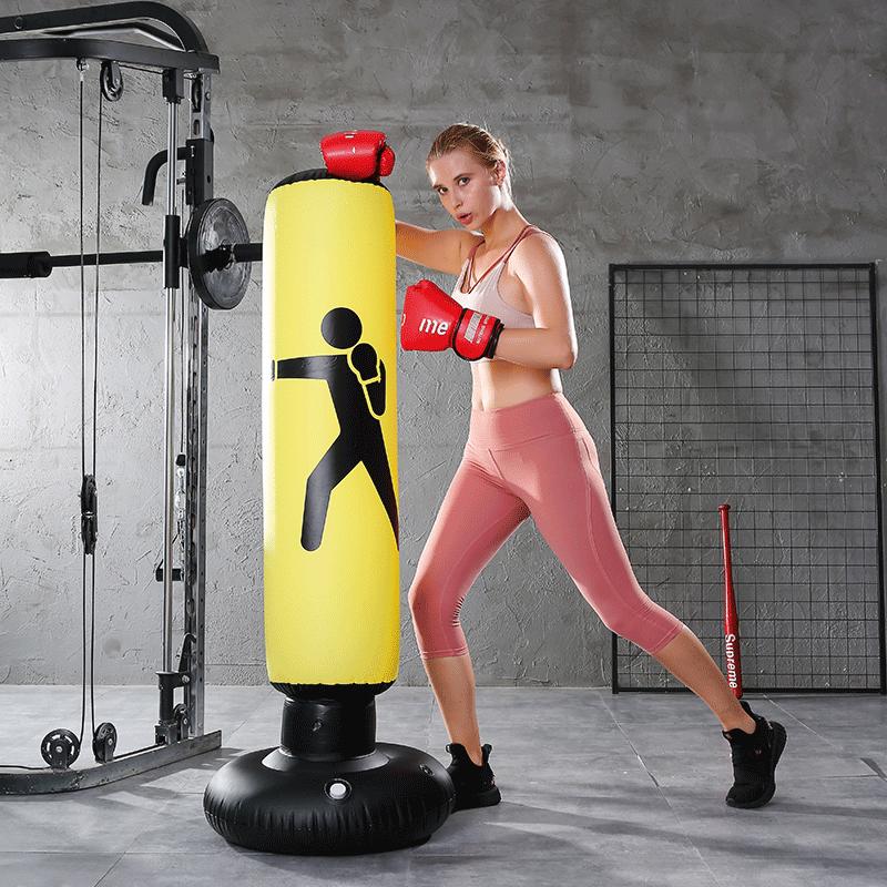 Water-Filled Inflatable Punching Bag for Home Training - Adult & Children's Toy
