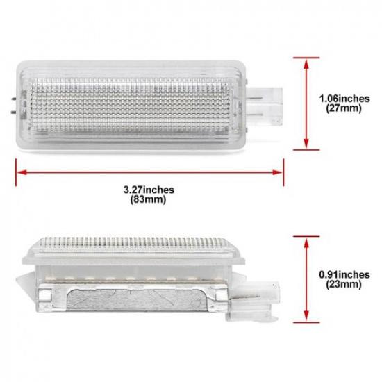 Car White Led Trunk Luggage Cargo Light Lamp For Fusion Escape Mustang Edge