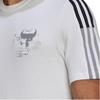 Adidas Breathable Comfortable Versatile Short Sleeve T-Shirt Men Tops White GL0041