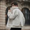 Autumn and Winter Granular Fleece Jacket Double-sided Wear Anti-lamb Wool Top Casual Fur Integrated Men's Clothing