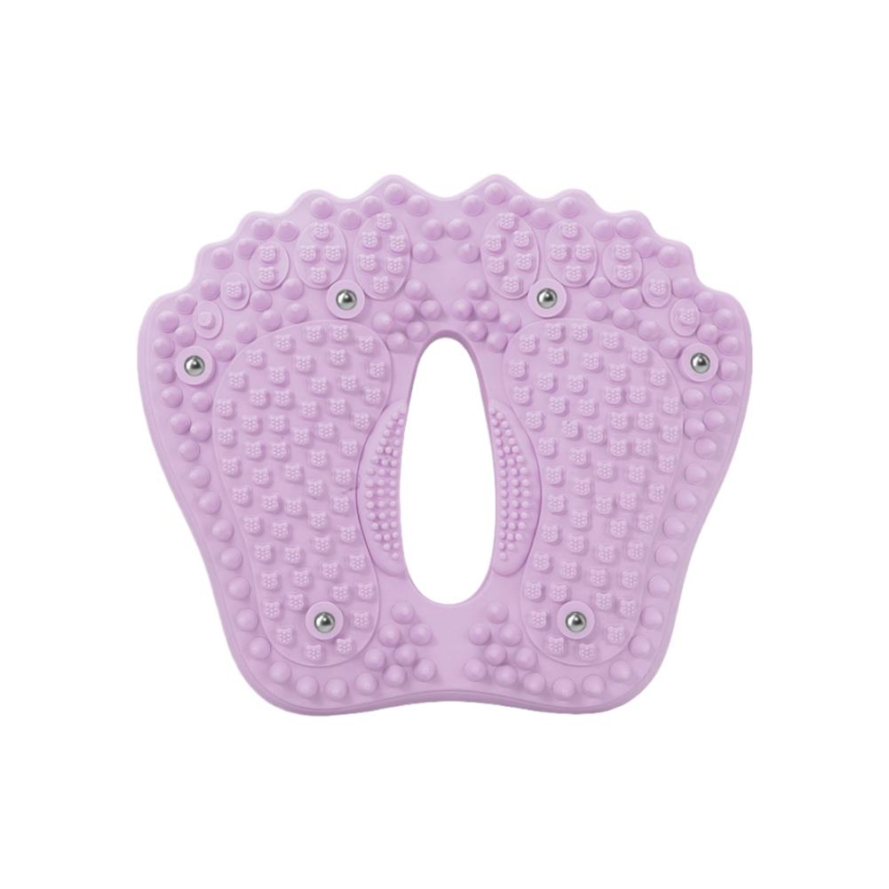 1 Adet Manyetik Masaj Ayak Matı Çok Fonksiyonlu Kaymaz Akupresür Panosu Ev Tipi Şişirilebilir Ayak Step Masaj Plakası