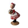 Christmas Figurine Collectible Sculpture Table Centerpiece Christmas Decoration for Holiday Party Bedroom Living Room Bookshelf