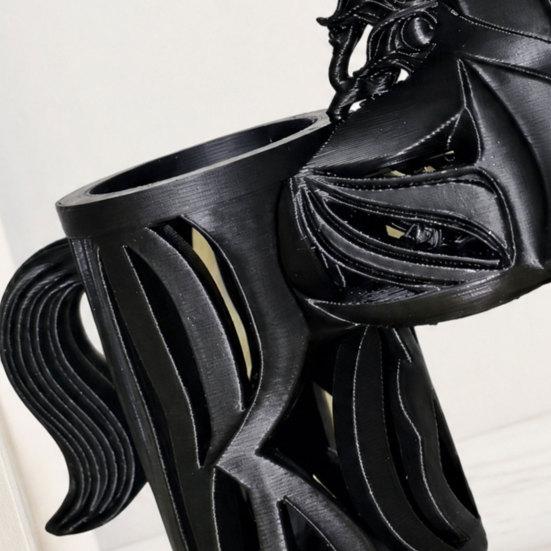 Horse-Shaped Pen Holder, 3D Printed Pencil Cup, Multi-functional Desktop Organizer for Home Office Supplies