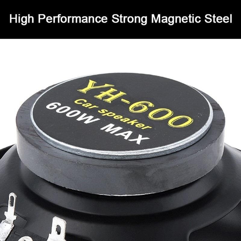 6 Inch Car Coaxial Speaker Car Stereo Speaker Car Audios Speaker 600W Car Door