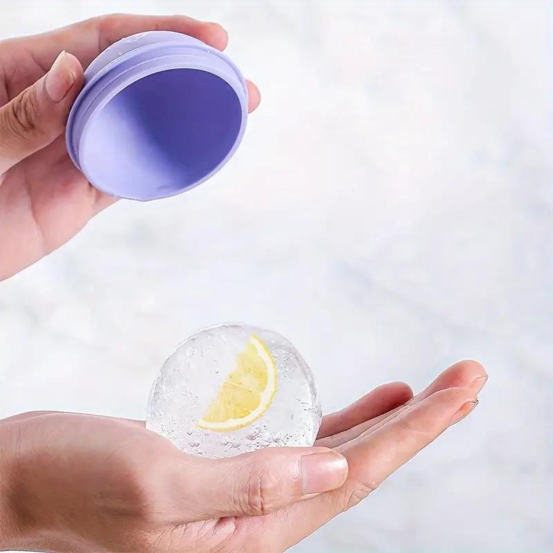 1PCS Silicone Ice Ball Maker Whiskey Round Ice Hockey Mold Light Bulb Shape Ice Cube Mold Mould Ice Cube Tray Ice Cream Tools