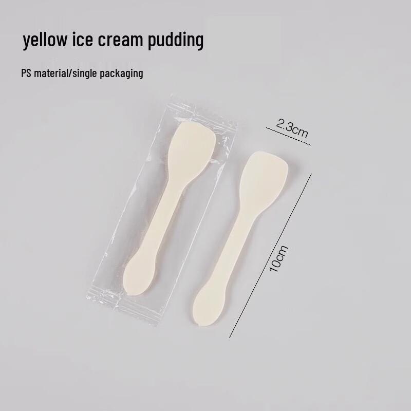 Shengbi Lai Disposable Plastic Dessert Spoons