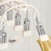 Design 20-Clip Stainless Steel Sock Drying Rack – A Multi-Functional Household Tool For Drying Socks, Underwear