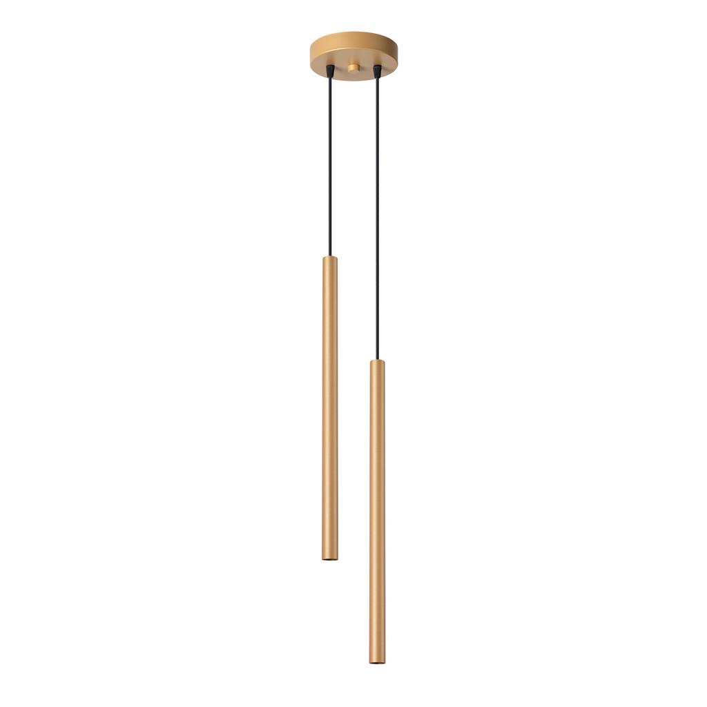 Pastel 2 gold pendant lamp