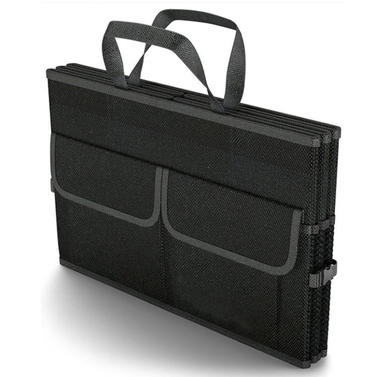 Car Trunk Storage Box, Vehicle Storage Container, Large-Capacity Foldable Car Rear Organizer, Customizable