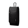 ELECOM Smartphone Pouch, Holds 2 Devices, L Size, 3 Way (Waist Belt Loop, Shoulder Belt Loop, Carabiner Hook), Front Pocket, Card Pocket, Black [Verif