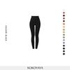 Damen Yoga & Sport Fitnesshose: Pilates, Po-Lifting, Bauchstraffung, Laufen, Basis-Schicht Shark-Hose.