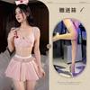 Sexy Nurse Sweet Bow Backless Cosplay Suit Sexy Lingerie