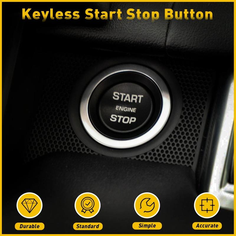 Car Ignition Stop Start Button Switch For Land Rover Range Rover 2013 2014 2015 2016 2017 218 2019 Lr094038 Accessories 4-Pin