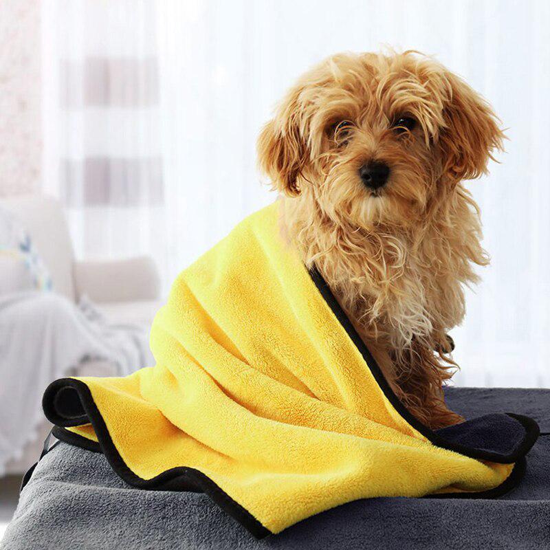 dog bath towel