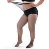 Women's Sparkling Crystal Large Size Fishnet Pantyhose Stretch Nylon Stockings Rhinestones Mesh Tights For Evening Wear
