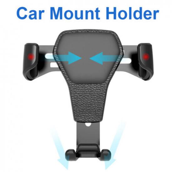 Gravity Car Air Vent Mount Cradle Holder Stand for iPhone Mobile Cell Phone Auto