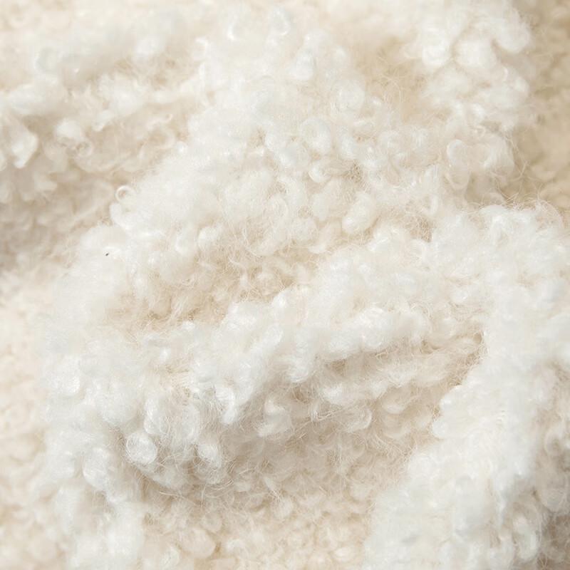 Damen Granularfleece Einreihige Warme Jacke