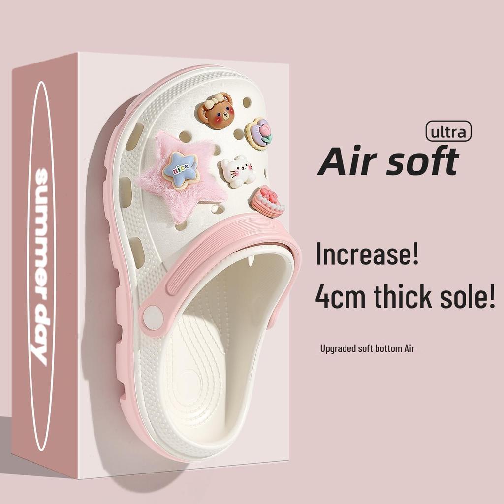 Breathable Non-slip Clogs: Men's & Women's Summer Shoes with Arch Support & Thick Sole