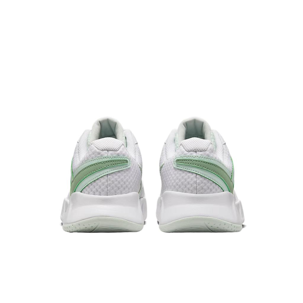 Nike Court Lite 4 Tennis Shoes Women's Low Top White/Slight Green/Gentle Gray Green FD6575-112