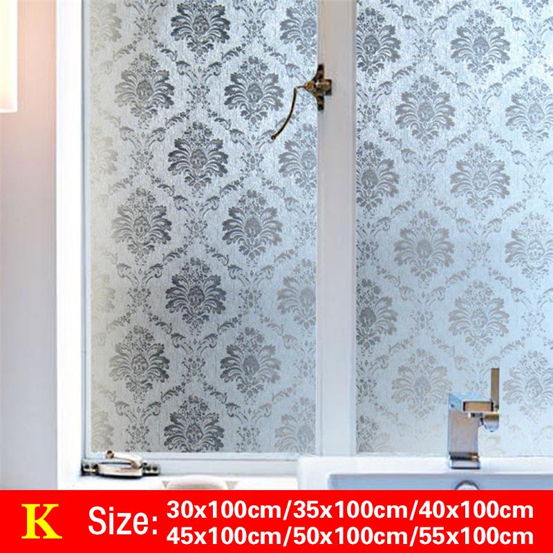 Neue wasserdichte PVC-Milchglas-Fenster-Sichtschutzfolie, Aufkleber, Schlafzimmer, Badezimmer, selbstklebende Folie, Heimdekoration