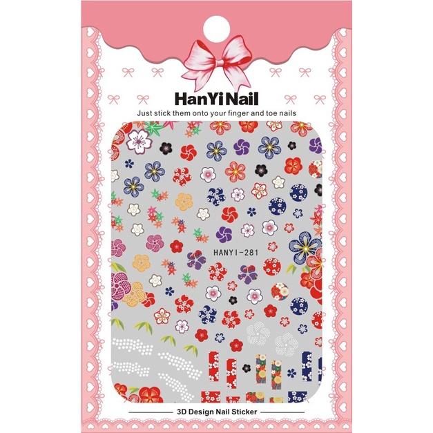 Dünne selbstklebende Nagelaufkleber im Washi-Papier-Stil, Nageldekoration, Nagelkunst-Design