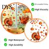 Thanksgiving Creative Gifts Static Window Clings, Cartoon Double Turkey Pumpkin Maple Leaf No?Glue Autumn Theme Room Decor Glass Decals, Waterproof