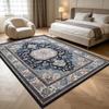 Distressed Persian Style Bedroom Area Carpet Decoration Living Room Antiskid Washable Geometric Rug Soft Plush Office Floor Mats